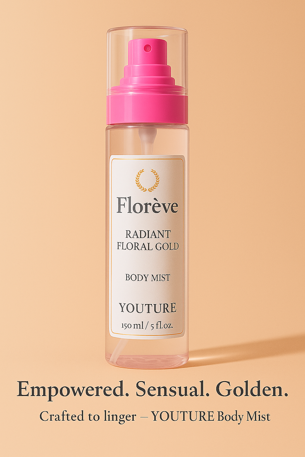 Florève | Body Mist – Radiant Floral Gold (150 ml)