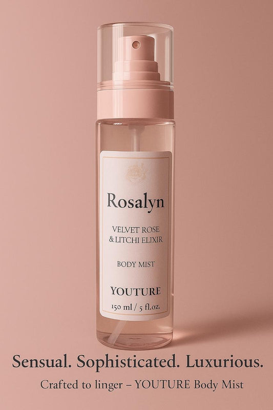 Rosalyn | Body Mist – Velvet Rose & Litchi Elixir (150 ml)