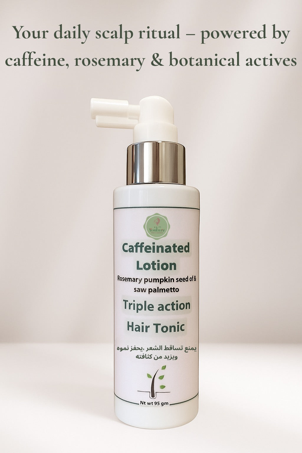 Hair Tonic Lotion – Caffeine & Rosemary Scalp Energizer