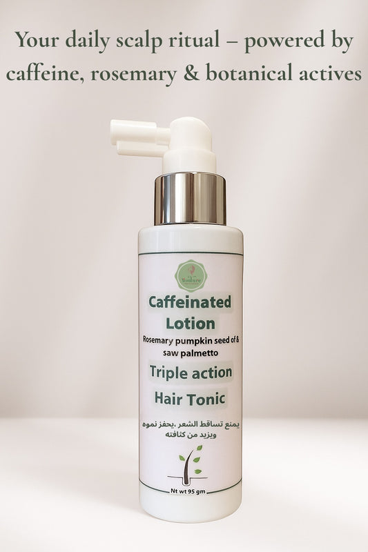 Hair Tonic Lotion – Caffeine & Rosemary Scalp Energizer