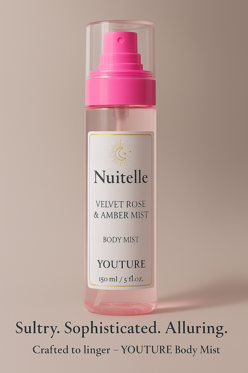Nuitelle | Body Mist – Velvet Rose & Amber Mist (150 ml)