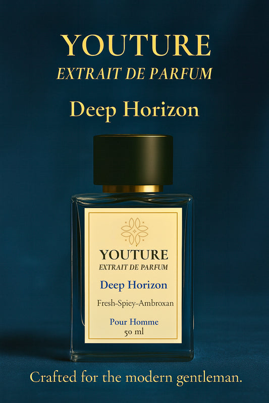 Deep Horizon | Extrait de Parfum – Smoky Woods & Amber Magnetism (50 ml)