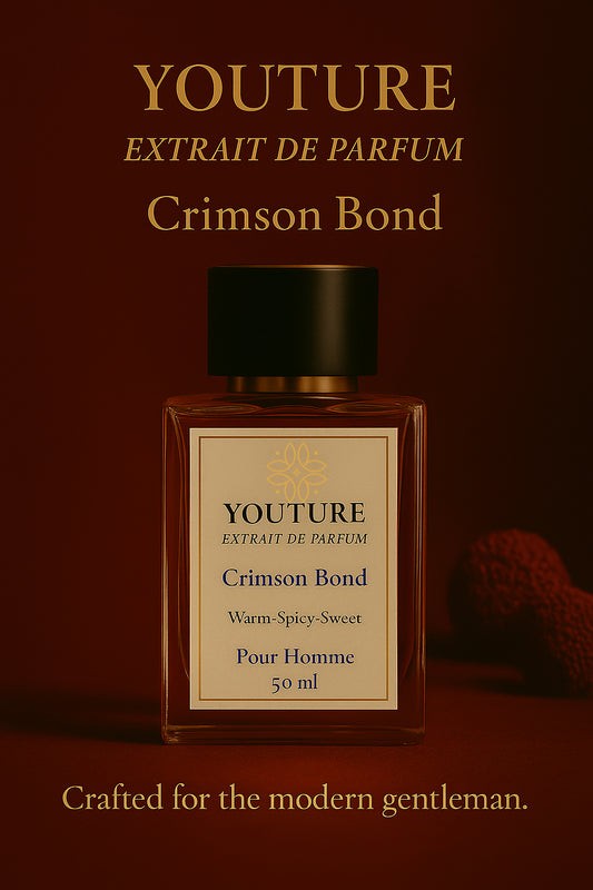 Crimson Bond | Extrait de Parfum – Spiced Chestnut & Amber Seduction (50 ml)