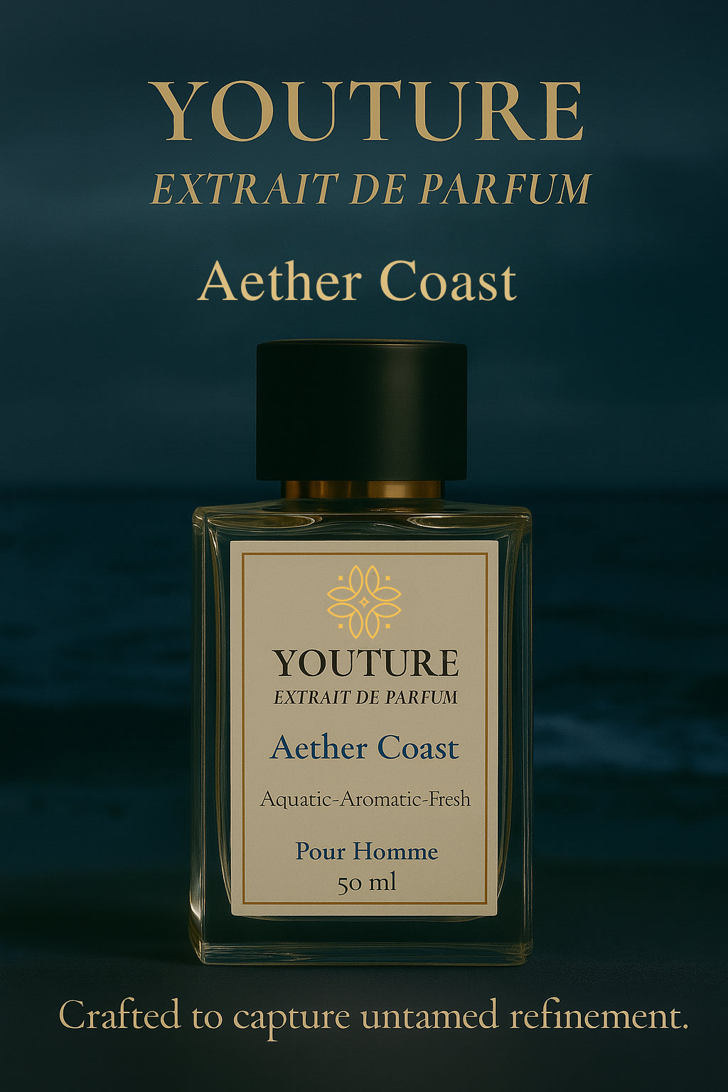 Aether Coast | Extrait de Parfum – Bleu Elegance Reimagined (50 ml)